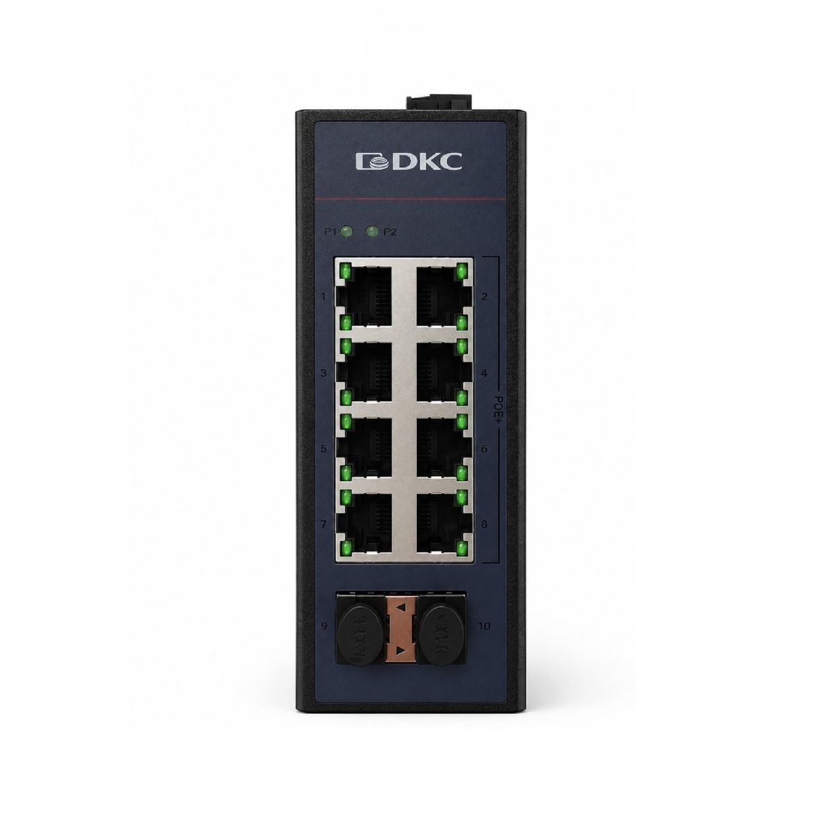 Коммутатор промышленный  N1000-2GX8GP-P4