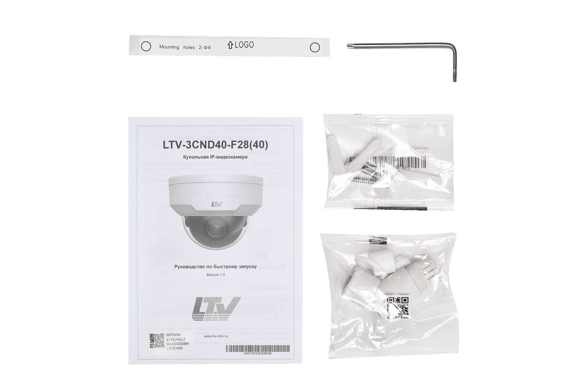 Видеокамера IP LTV-3CND40-F40 LS581063