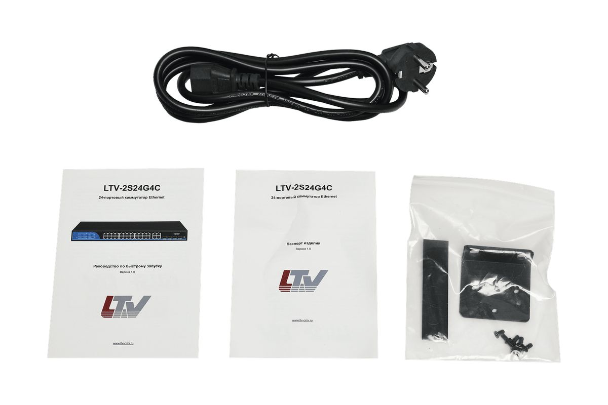 Коммутатор LTV-2S24G4C LS568512