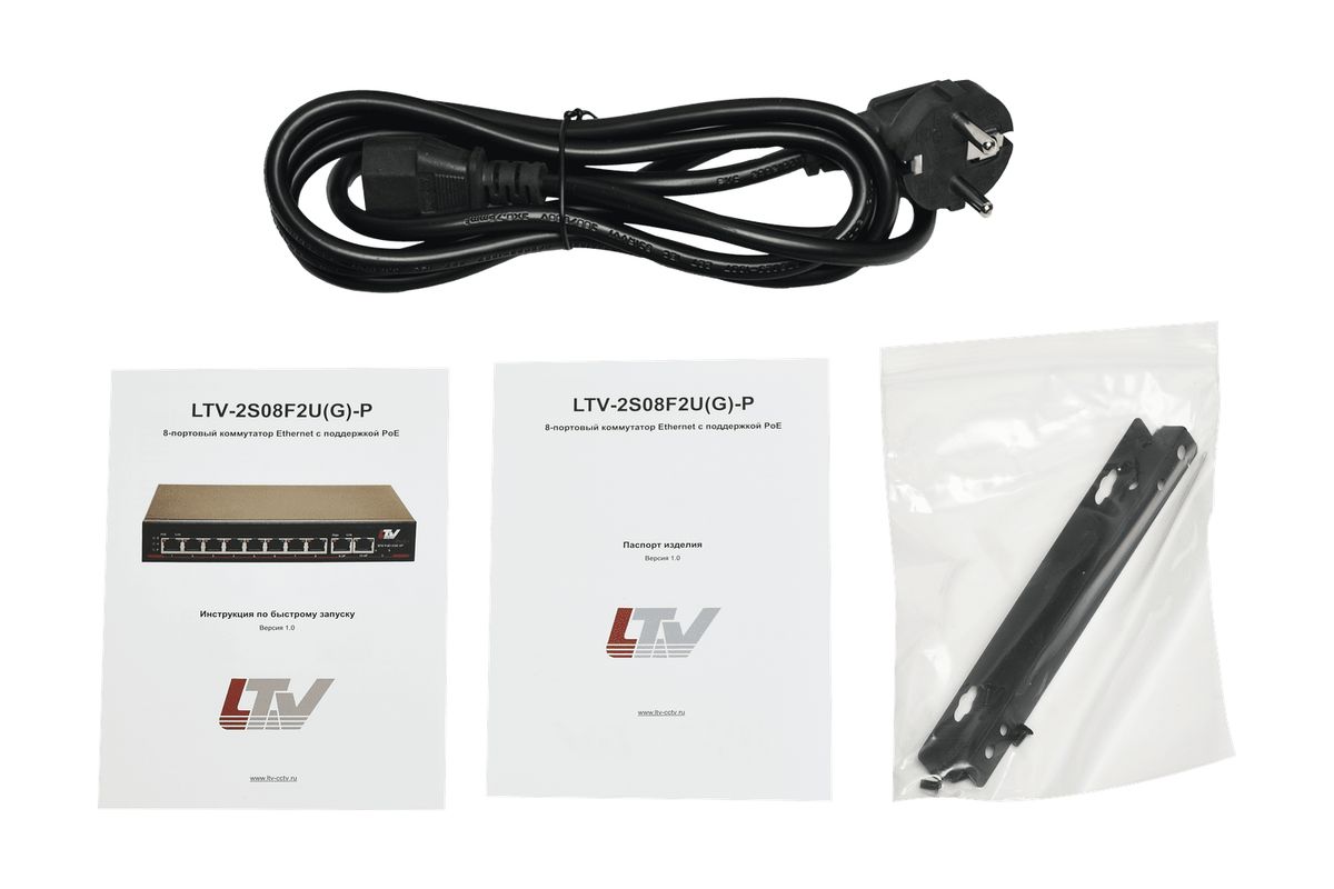 Коммутатор LTV-2S08F2U(G)-P LS568474
