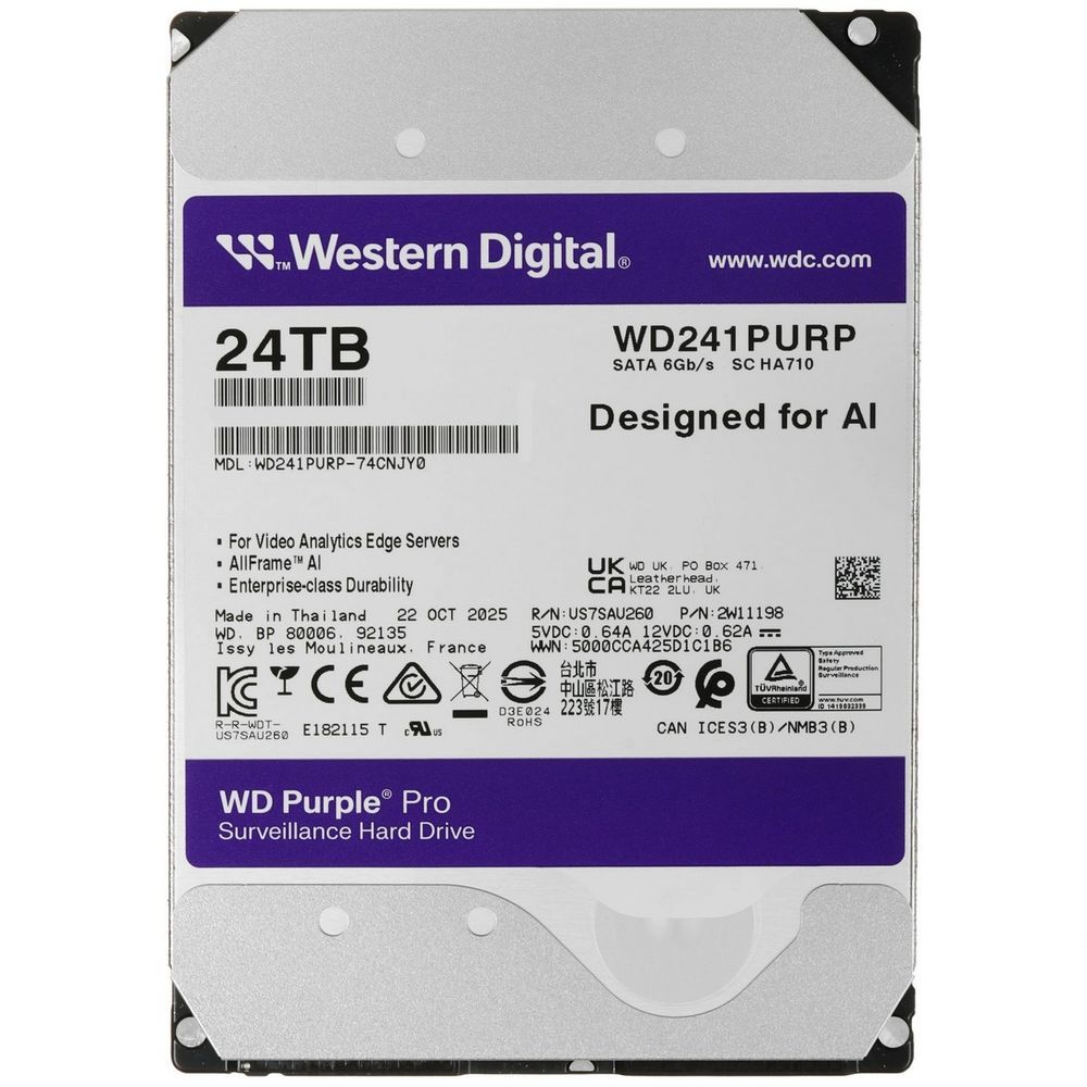 Жесткий диск  WD241PURP