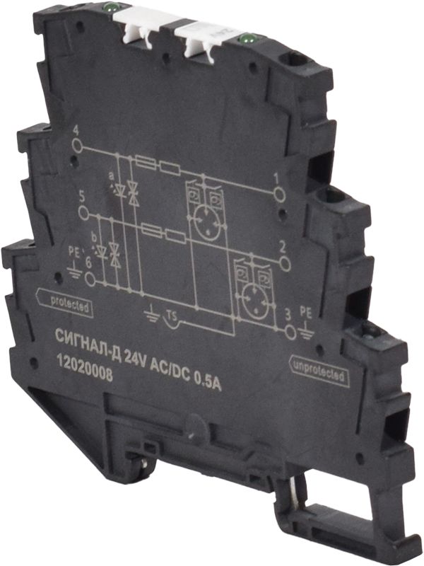Устройство защиты УЗИП СИГНАЛ-Д 24V AC/DC 0.5A 12020008