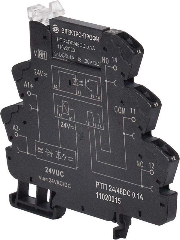 Реле твердотельное РТП 24/48DC 0.1A 11020015