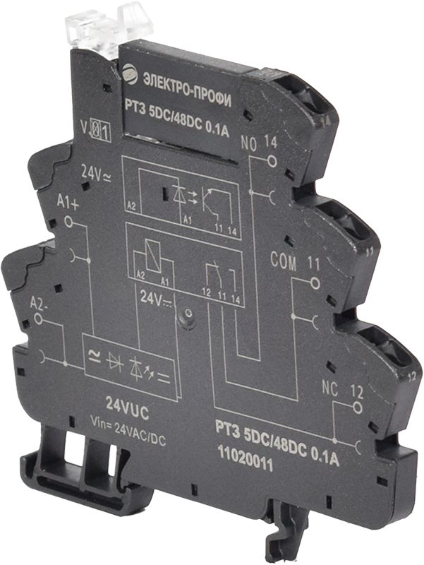 Реле твердотельное РТЗ 5/48DC 0.1A 11020011