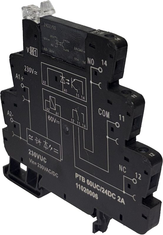 Реле твердотельное РТВ 60UC/24DC 2А 11020006