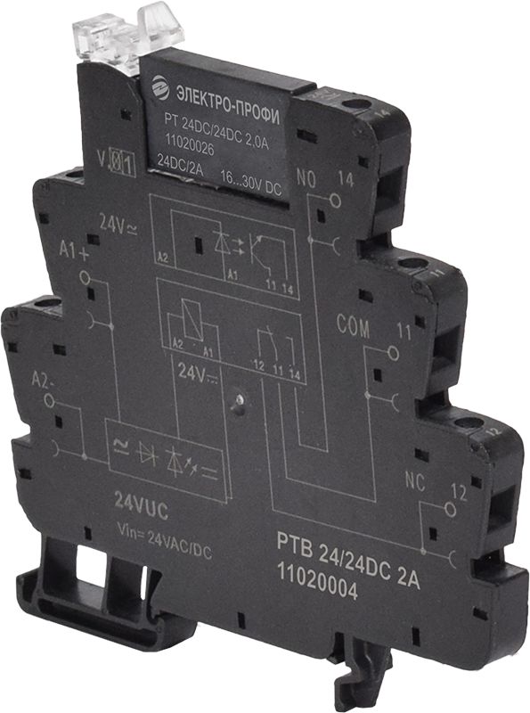 Реле твердотельное РТВ 24UC/24DC 2A 11020004