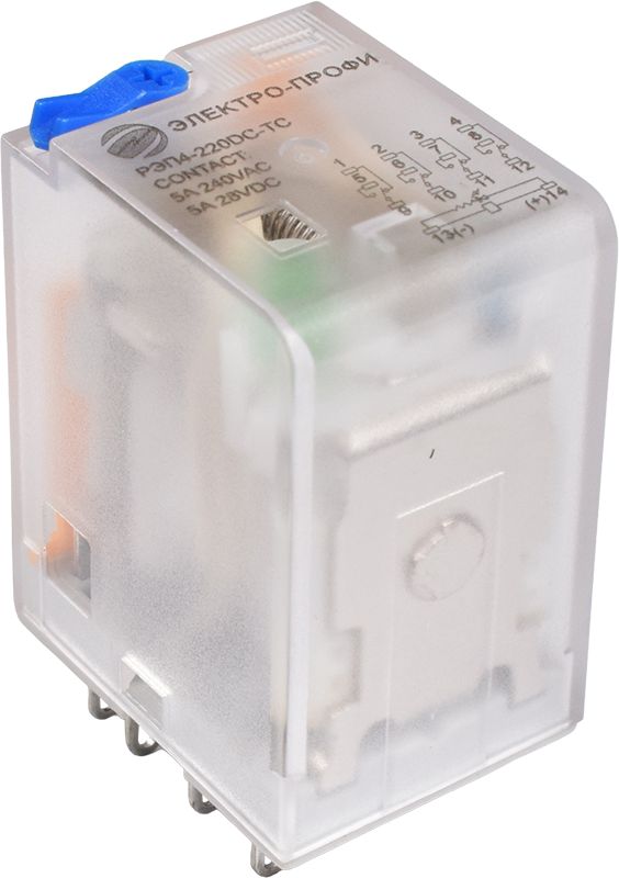 Реле электромеханическое РЭП4-220DC-ТС 11040014