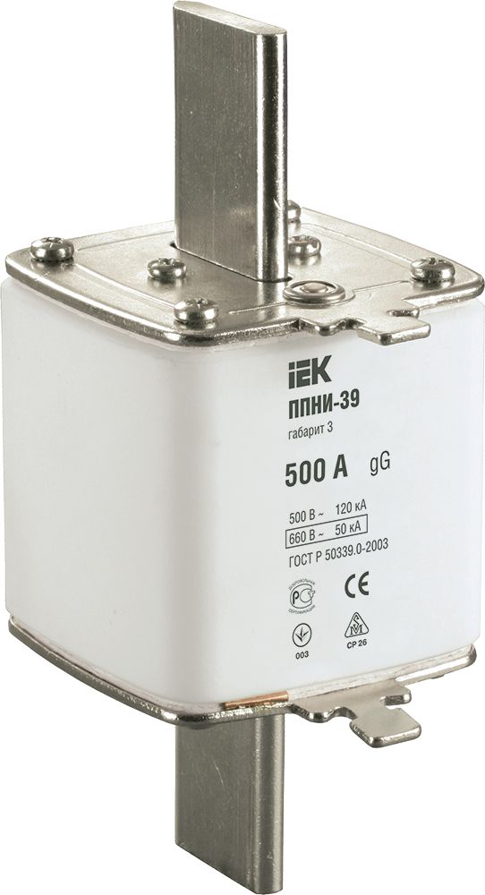 Вставка плавкая  DPP50-500