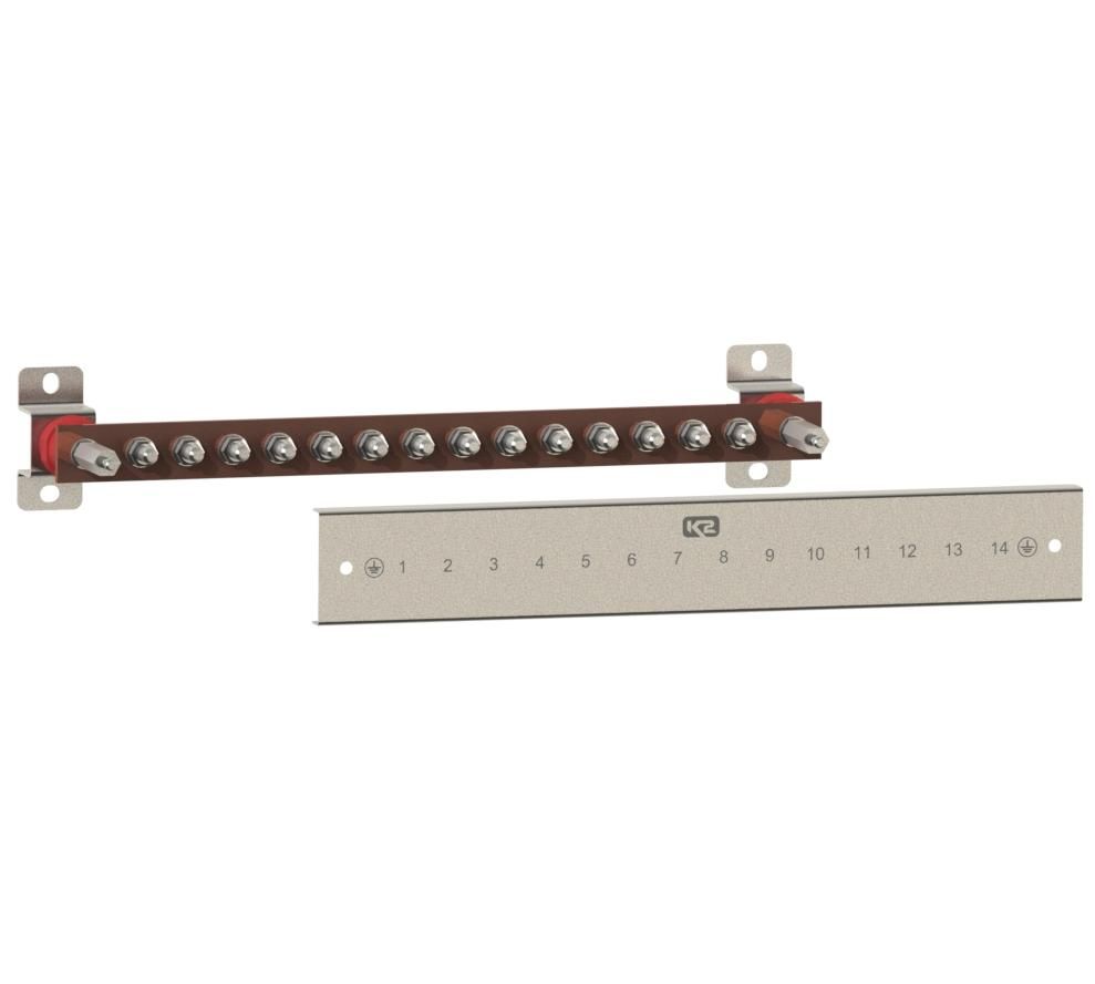Шина заземления К2М-406-14МК-120 М406454