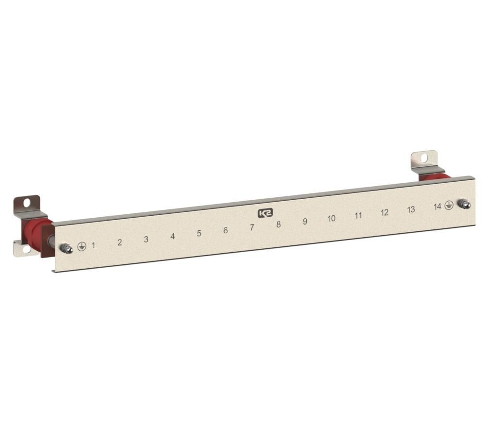 Шина заземления К2М-406-14МК-200 М406451