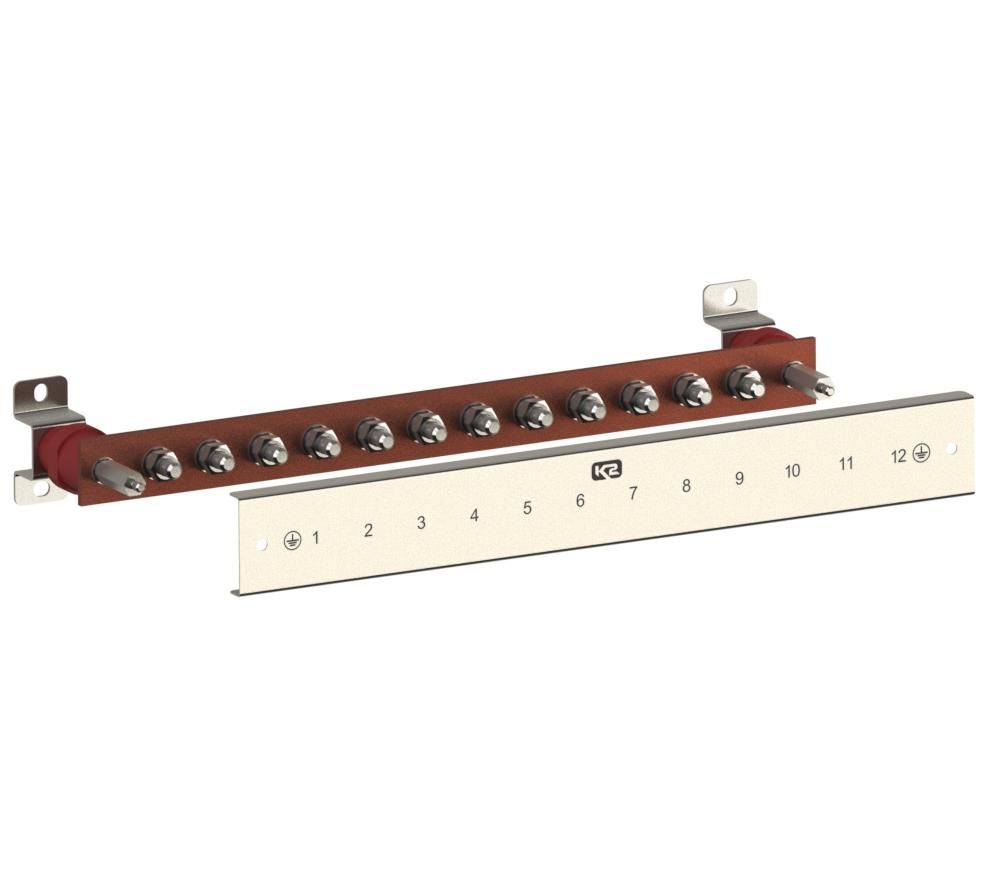 Шина заземления К2М-406-12МК-160 М406405