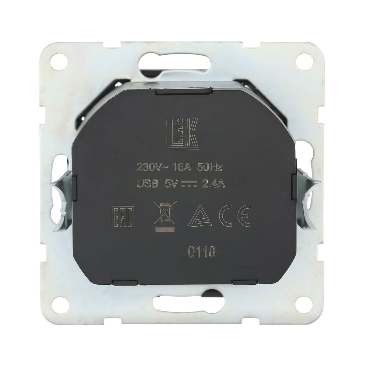 Розетка силовая  868008-1
