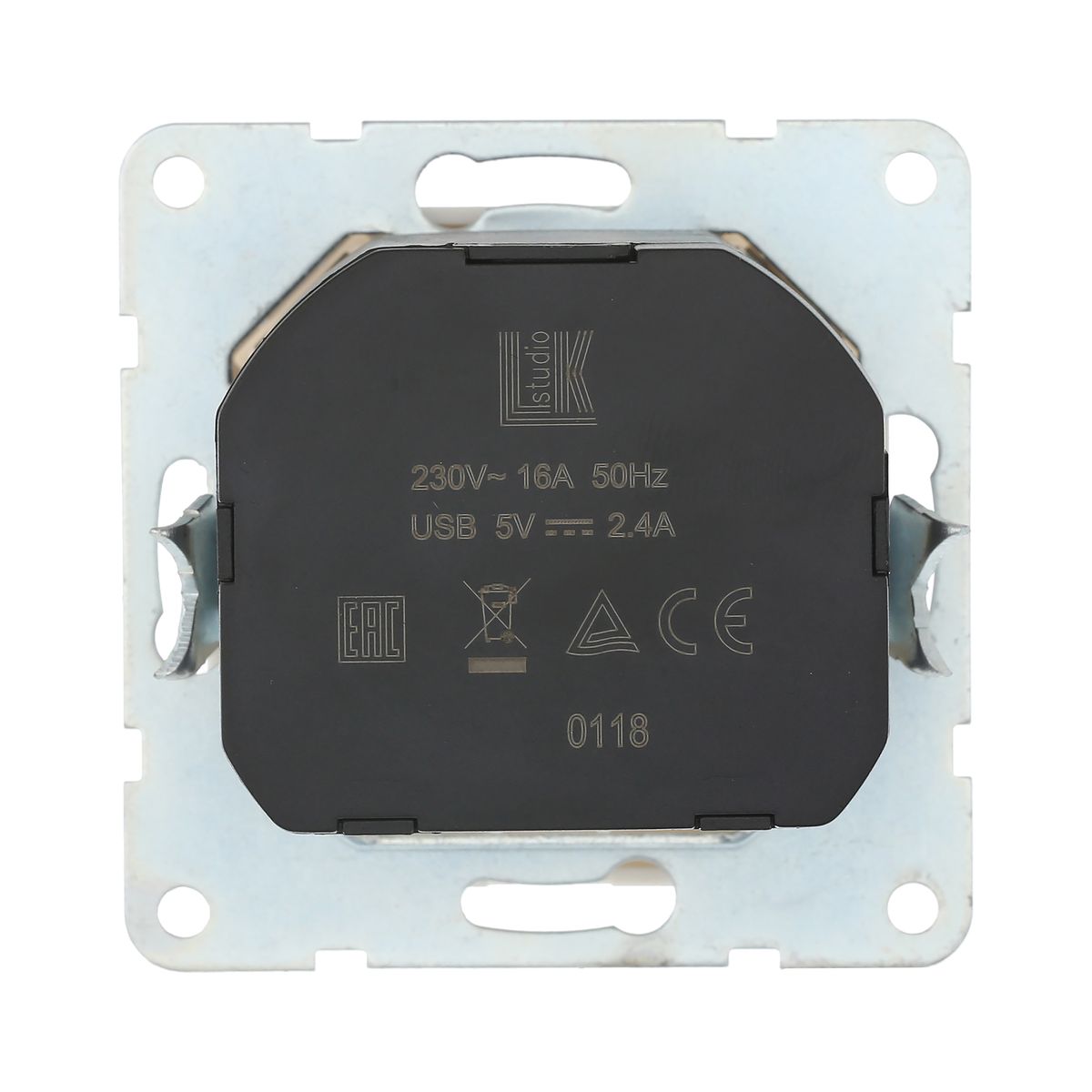 Розетка силовая  868004-1