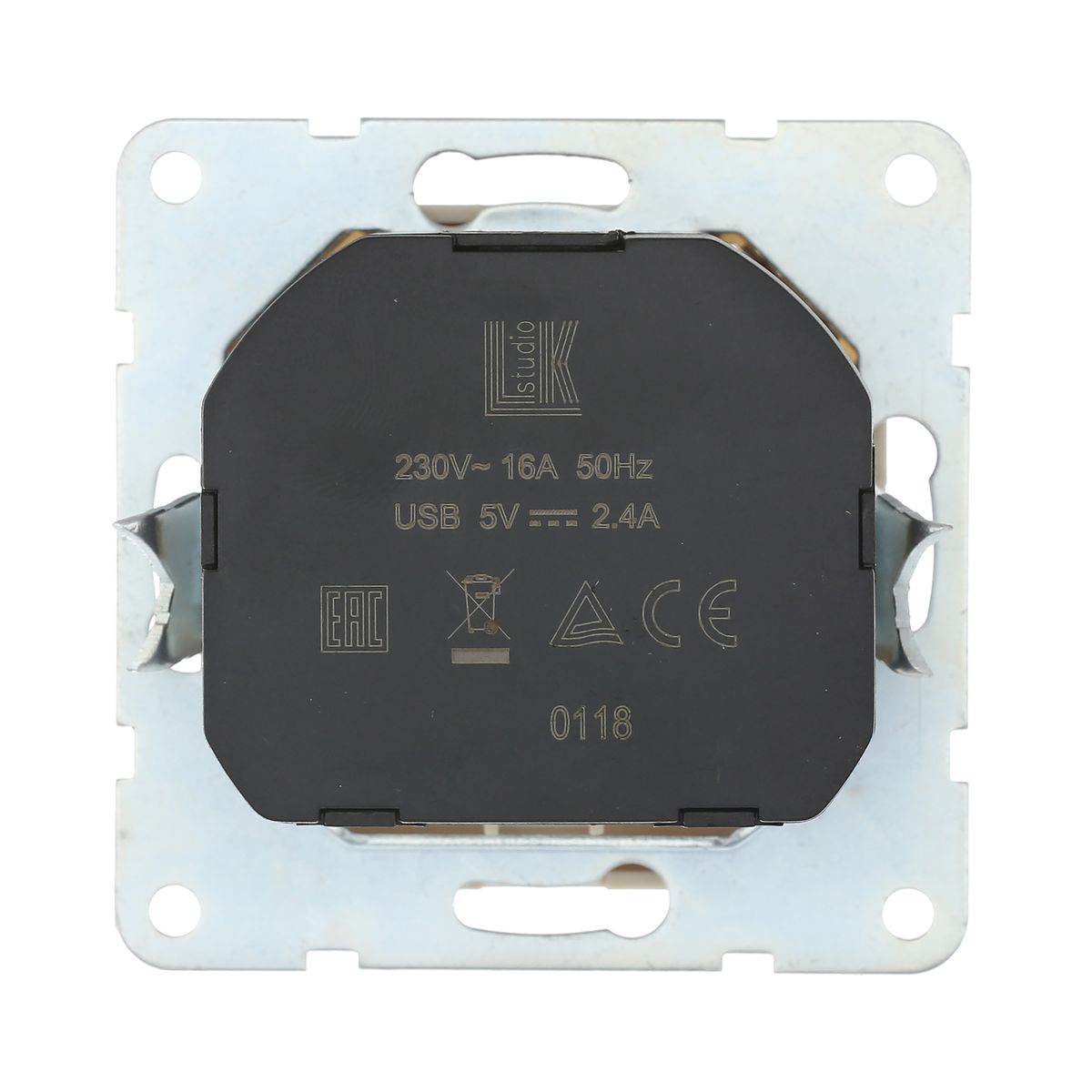 Розетка силовая  868001-1