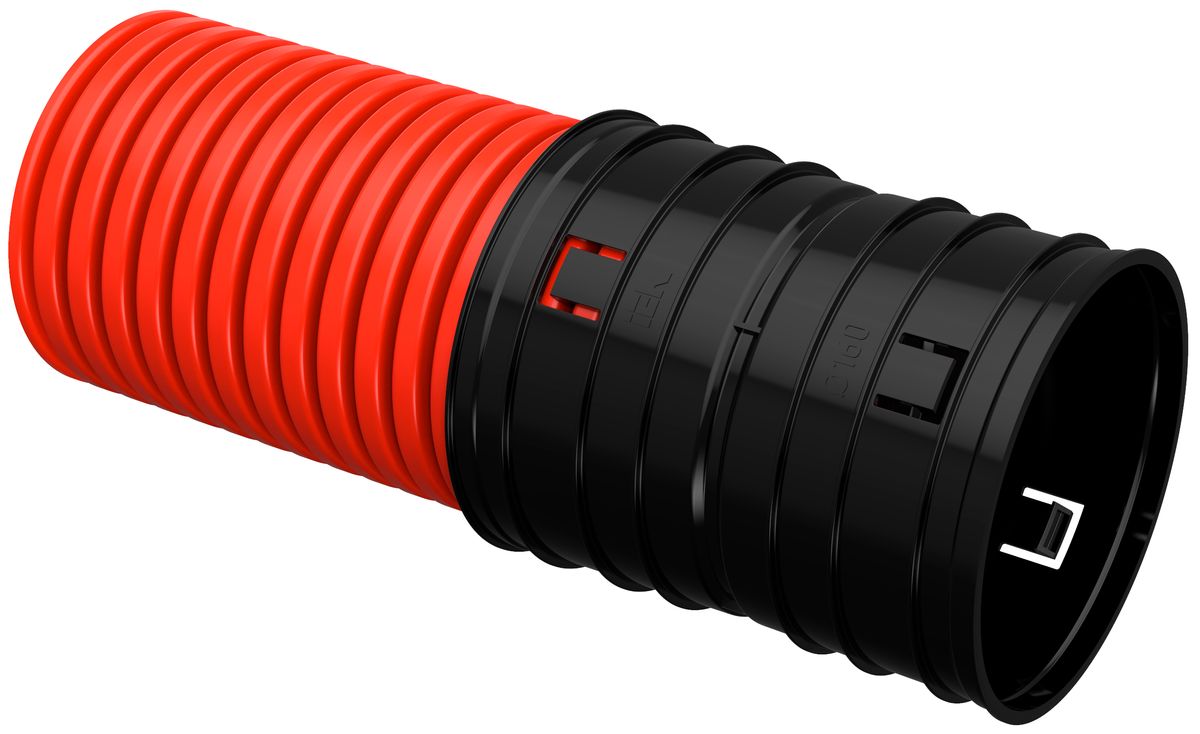 Труба гофрированная  CTG12-200-K04-025-R