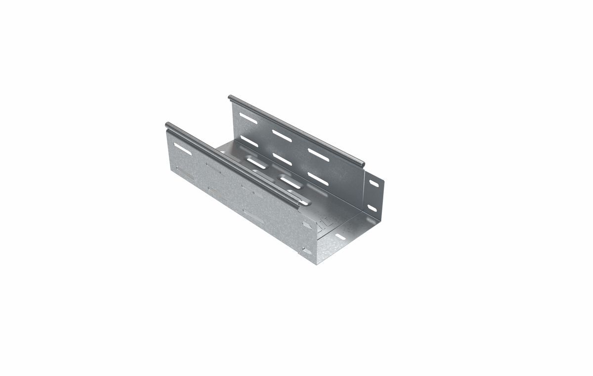 Лоток перфорированный, 600х100х3000х1.5 мм ML-LPM-600x100x3000x1.5-MS