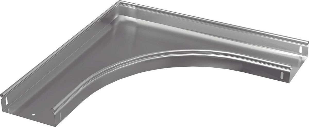 Угол горизонтальный  ML-UGP-90-300x50x0.8-R100-MS