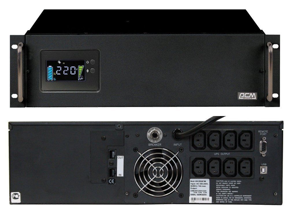 Источник бесперебойного питания  KIN-2200AP LCD