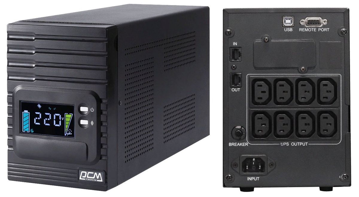 Источник бесперебойного питания  SPT-1500-II LCD