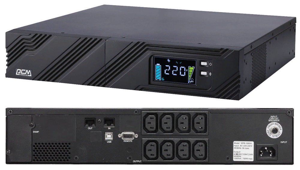 Источник бесперебойного питания  SPR-3000 LCD