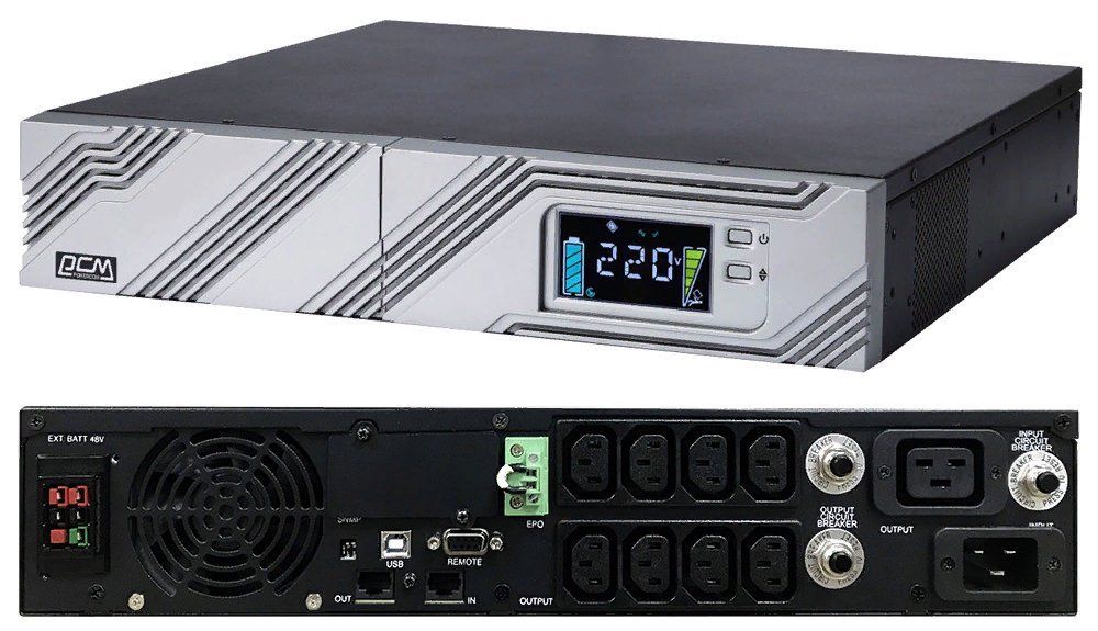 Источник бесперебойного питания  SRT-2000A LCD