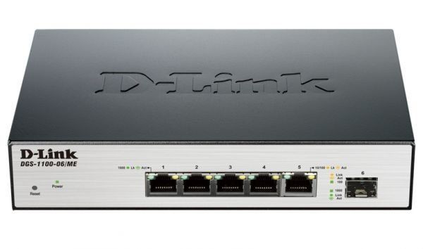 Коммутатор  DGS-1100-06/ME/A1B