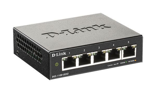 Коммутатор  DGS-1100-05V2/A1A
