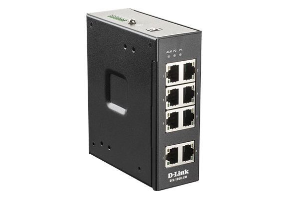 Коммутатор  DIS-100G-8W/A1A