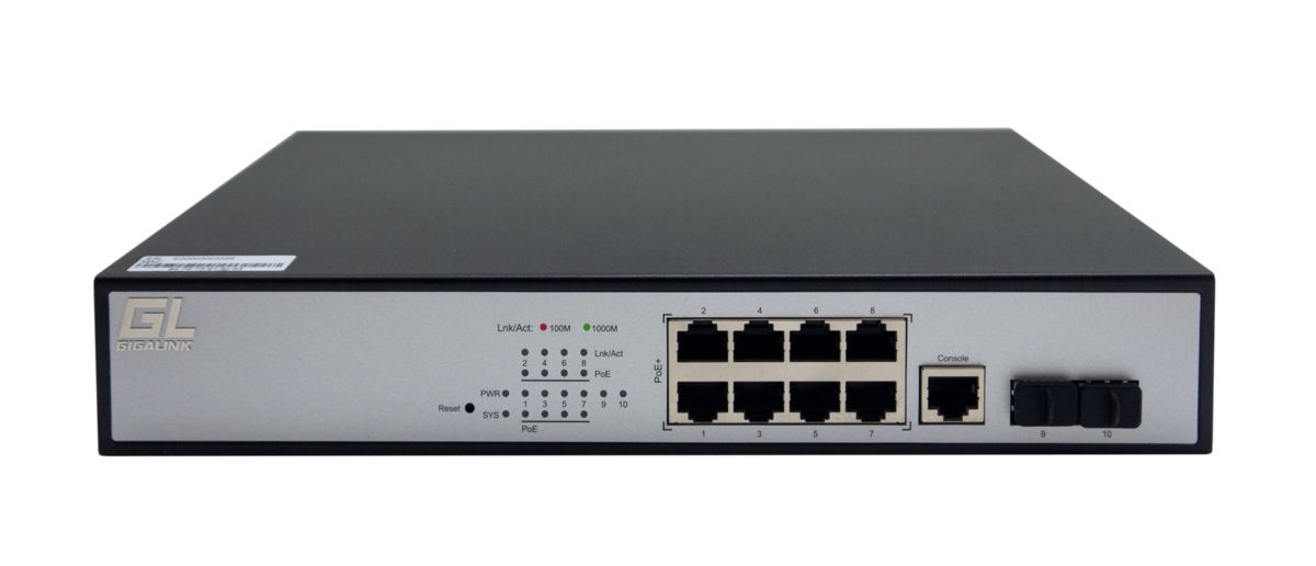 Коммутатор  GL-SW-G204-10P