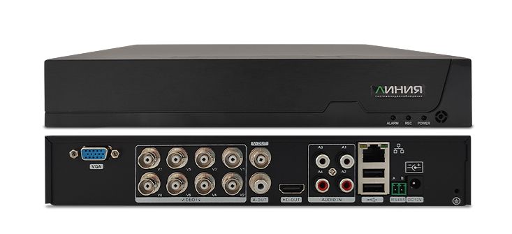 Видеорегистратор Линия XVR 8S 00-00000342