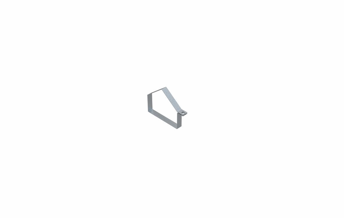 Хомут двускатной крышки лотка 200x80x1.0 мм ML-HDL-200x80x1.0-MS