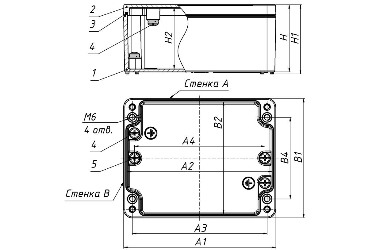 Коробка ответвительная  zeta30391