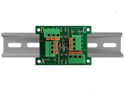Разветвитель интерфейса CAN/ DMX512 /M-Bus /Modbus RTU РИ-4 DIN АЯКС 
