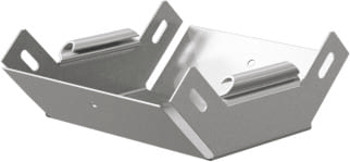 Угол вертикальный внутренний 90° 500x100x1.5 мм ML-UVV-90-500x100x1.5-HZ