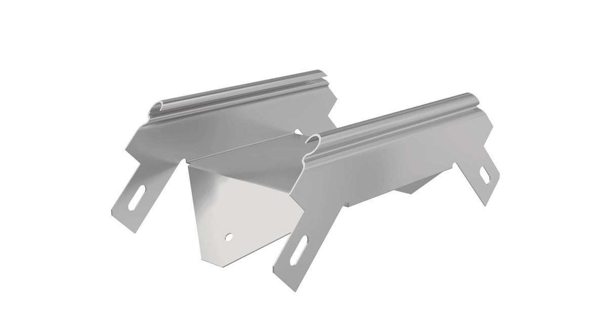 Угол вертикальный наружный 90° 500x100x1.2 мм ML-UVN-90-500x100x1.2-MS