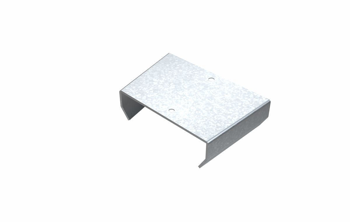 Крышка адаптера/переходника левостороннего, 150/100х15х0.8 мм ML-KAL-150/100x15x0.8-MS