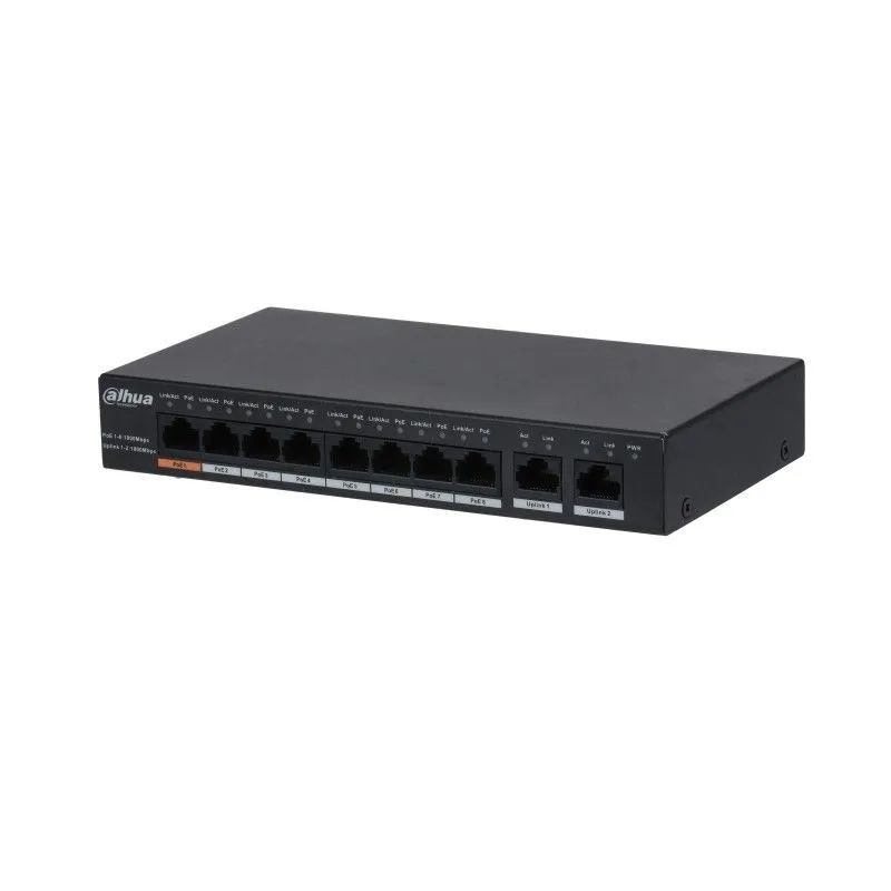 Коммутатор DH-PFS3110-8ET-96 1.0.01.20.10432