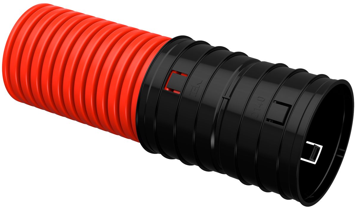 Труба гофрированная  CTG12-140-K04-050-R