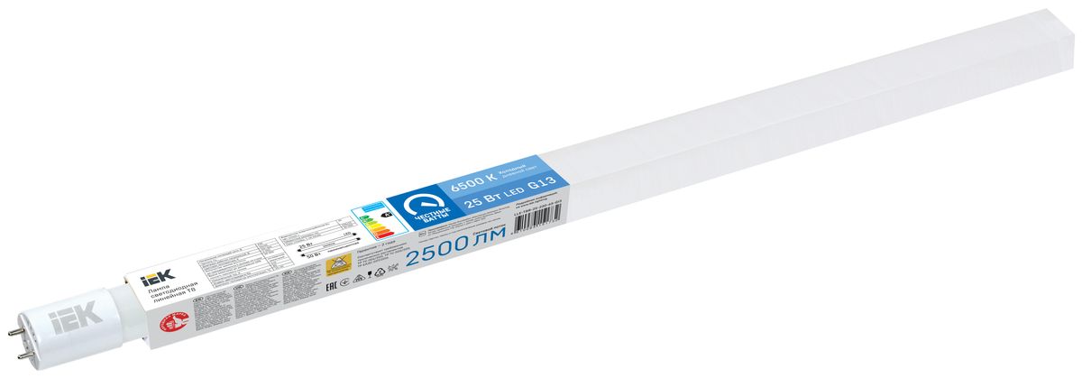 Лампа светодиодная  LLE-T8R-25-230-65-G13