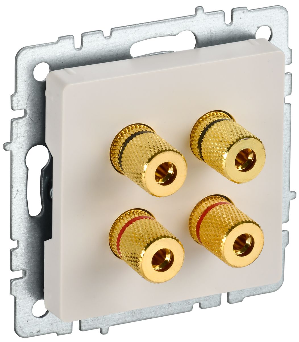 Розетка мультимедийная РА10-БрКр BR-S40-K10