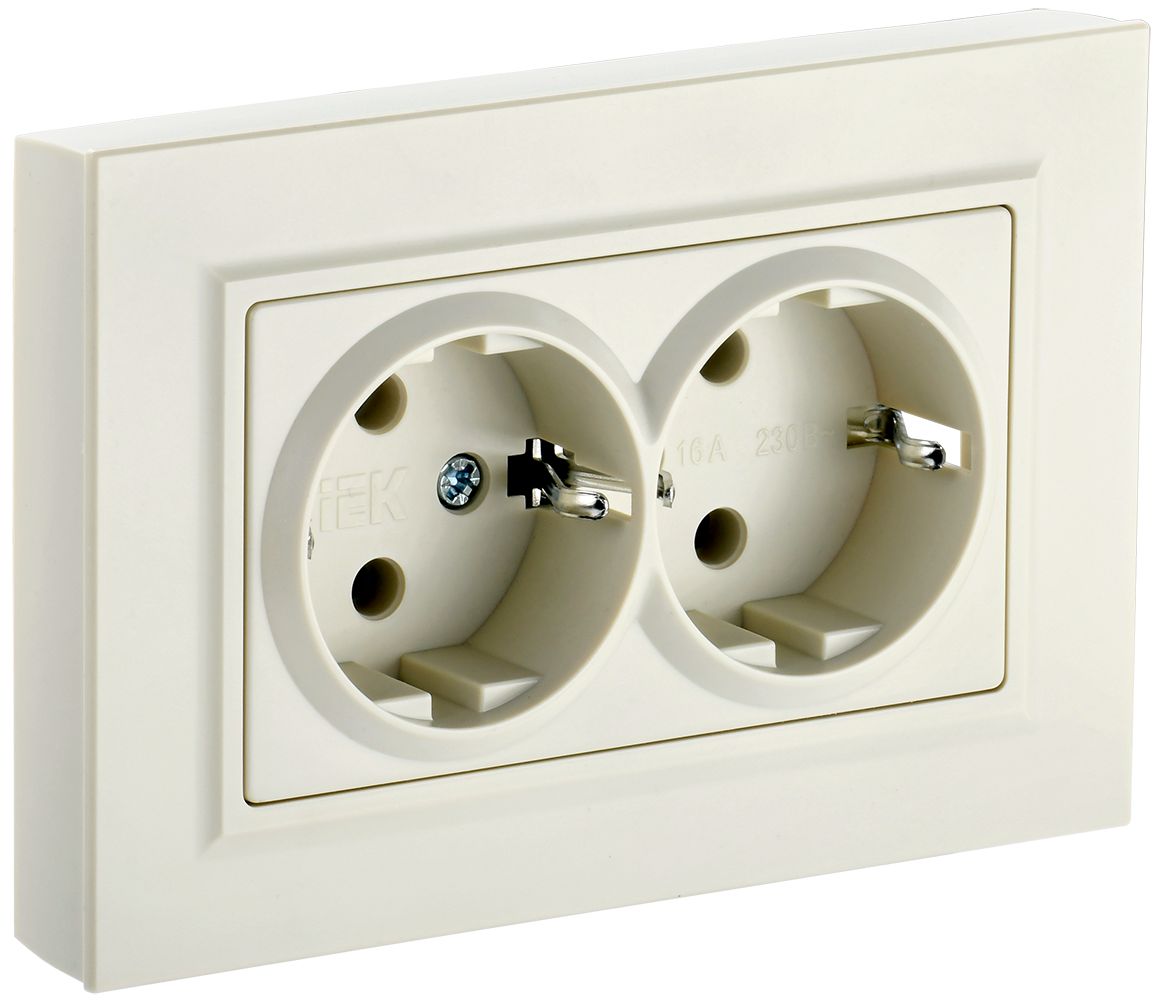 Розетка силовая РС12-3-БрКр BR-R21-16-K10-F