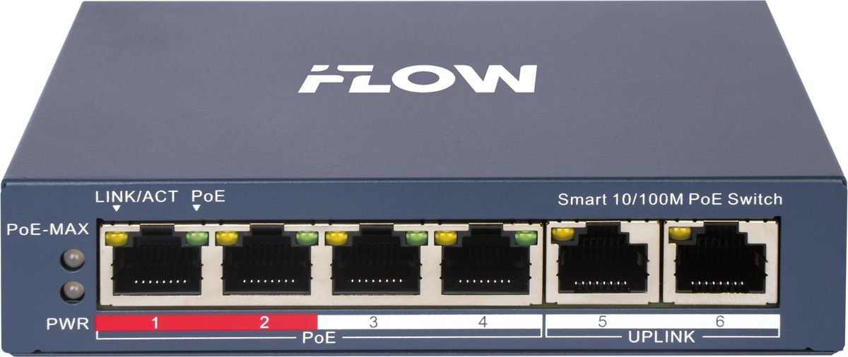 Коммутатор F-SW-EM206POE-VM 