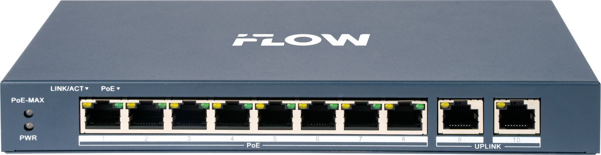 Коммутатор F-SW-EM410POE-VM/L 