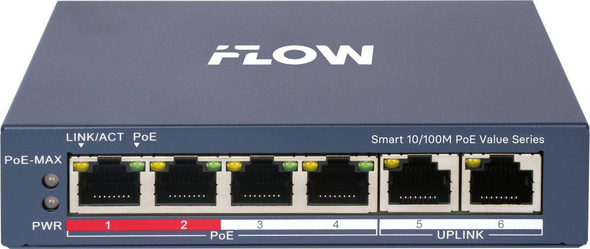 Коммутатор F-SW-EM206POE-VM/L 