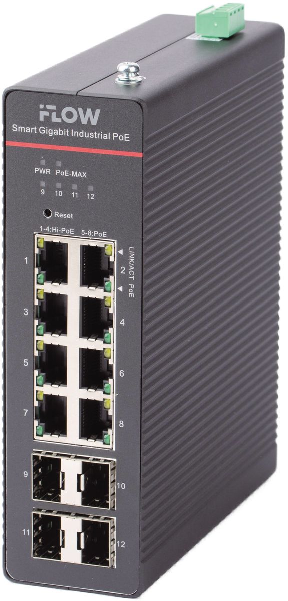 Коммутатор F-SW-IM612HPOE-PM-8G4GO 301803633