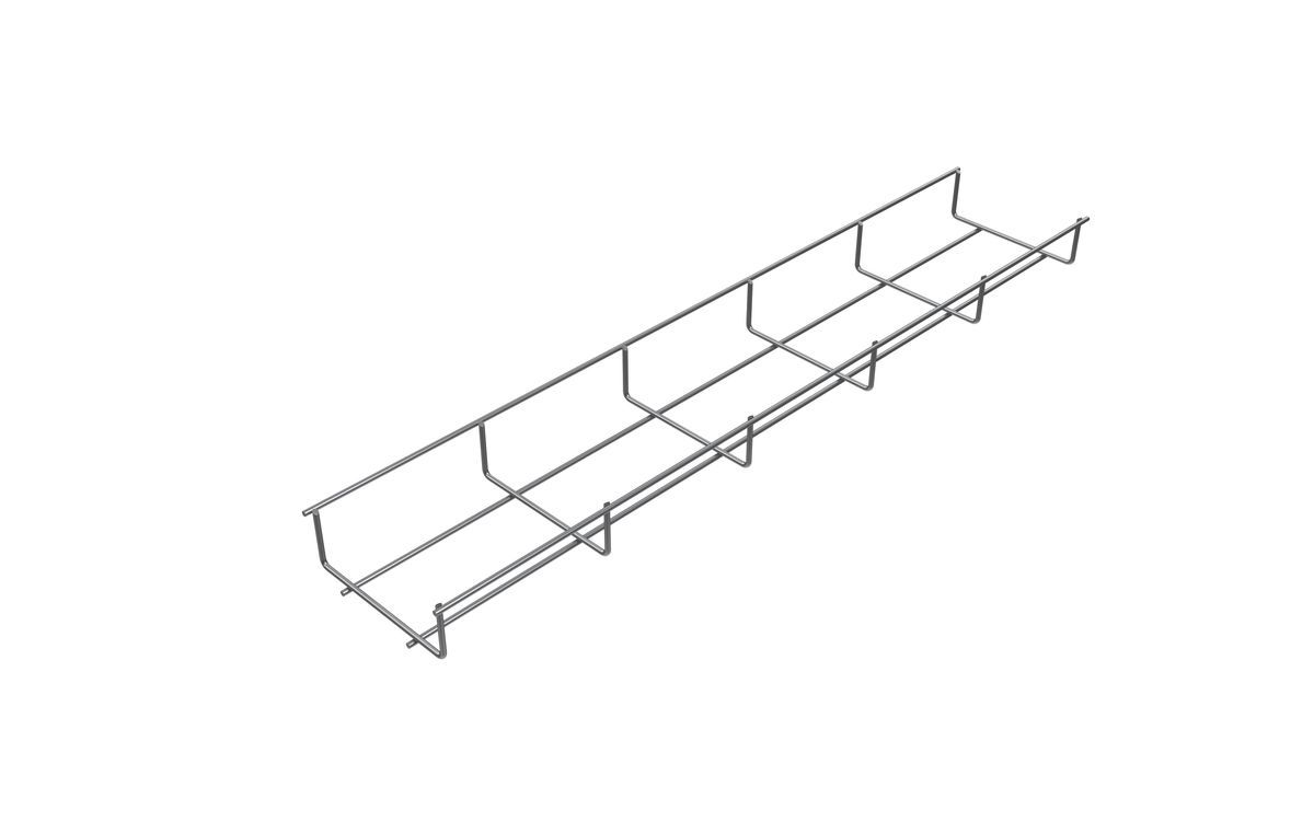 Проволочный лоток стандарт, 30х600х3000х4 мм PL-PLS-30x600x3000x4-MS