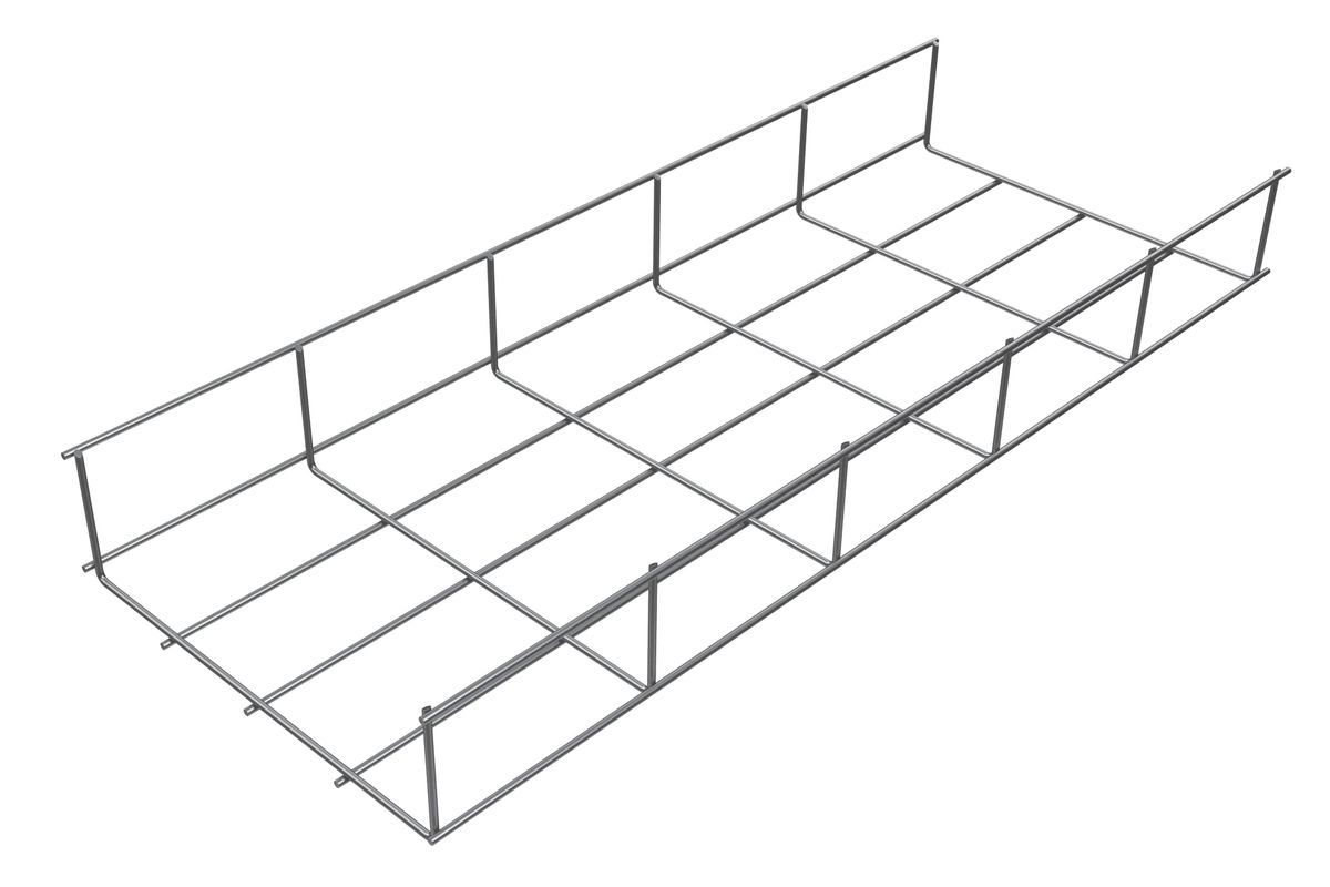 Проволочный лоток  PL-PLS-50x150x3000x4-MS