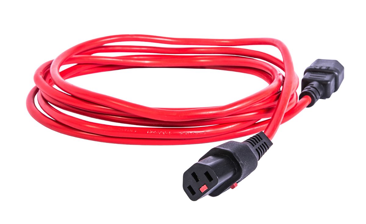Шнур  R-10-Cord-C13-C14-1.8-Red