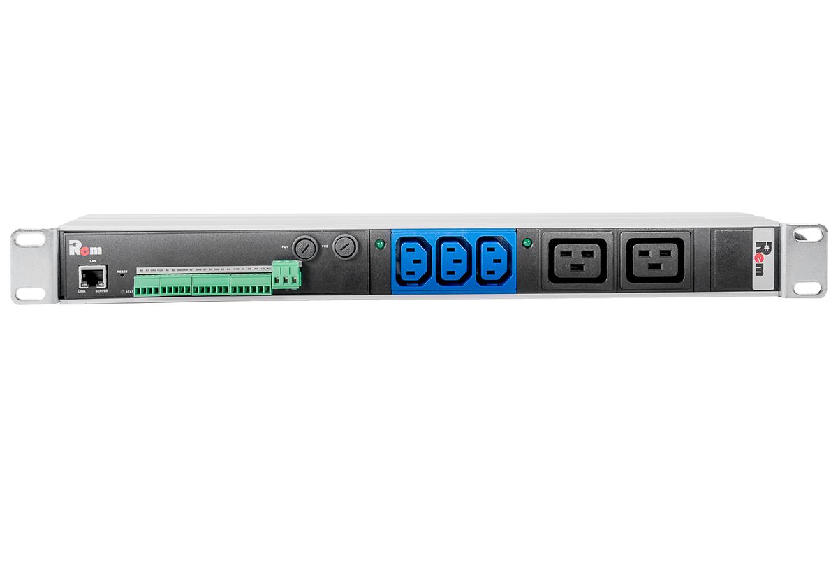 Блок силовых розеток  R-MC1-32-3C13-2C19-440-K