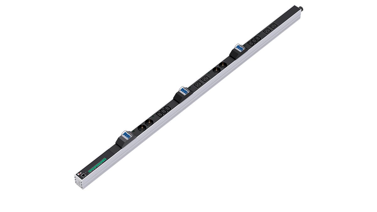 Блок силовых розеток  R-MC1-32-2x2S-2x3C13-2x2C19-A-1420-K